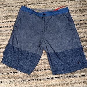 O'Neill Men's Blue Two-Tone Swim Board Shorts